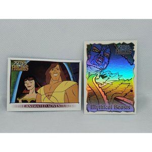 Xena And Hercules Animated Collectible Mythical Beast Vintage Trading Cards
